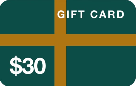 $30 gift card